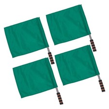 Sports Referee Flag 4 Pieces Track and Field Event Referee Flag Football2177