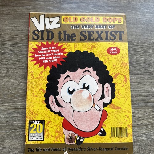 Viz comic old gold - gold, sid
