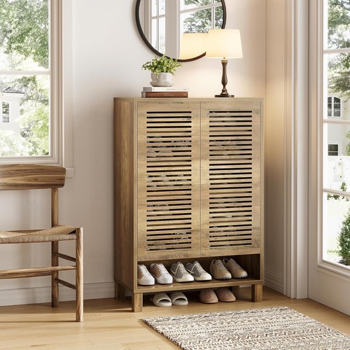 Tier shoe cabinet with - shoe,