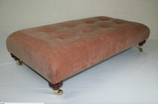 CUSTOM FOOTSTOOL - BED END