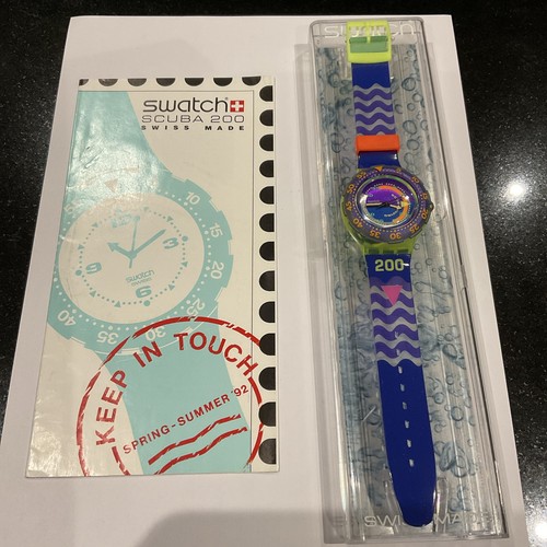 1992 swatch scuba 200 - swatch,