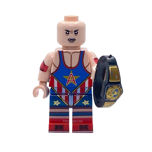 Wrestler kurt angle minifigure - wrestler,
