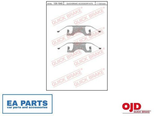 Accessory kit disc brake pads - disc,