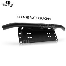 23'' Bull Bar Front Bumper License Plate Mount Bracket Holder Off-Road Lights