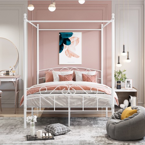 Bed canopy frame - canopy, double