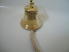 Ships Brass Titanic Bell with