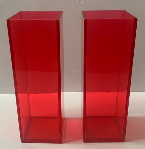 Vintage habitat pair red - habitat,