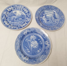 Set of 3 Spode The Blue Room