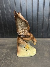 Jema Holland 1950s Ceramic Eagle Statue  10in Free Shipping