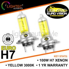 H7 100W HID YELLOW XENON