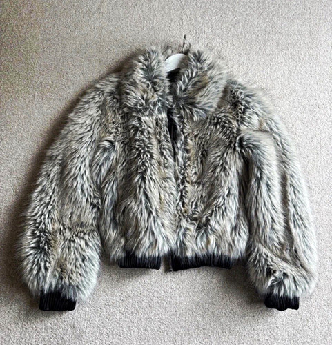 Bershka faux fur - bershka,