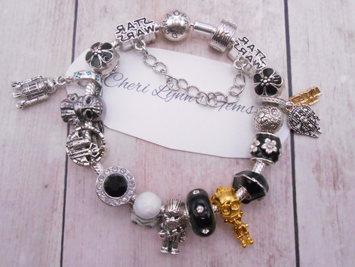 Pandora silver charm - charm, bracelet