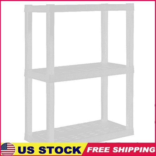 Tier plastic shelving - plastic, unit