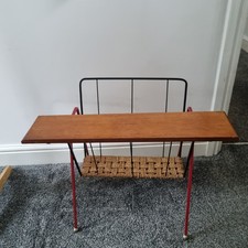  Vintage Red Woven Magazine