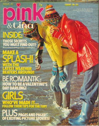 Pink magazine 1 2 1974 - magazine,