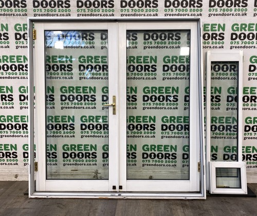 Wide aluminium french - aluminium, doors