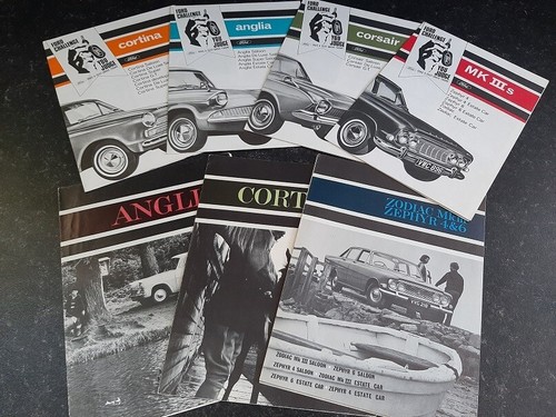 Ford car brochures from - 8, the