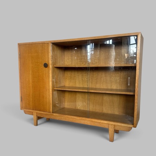 Mid century solid oak glazed - mid,