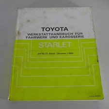 Workshop Manual Toyota Starlet