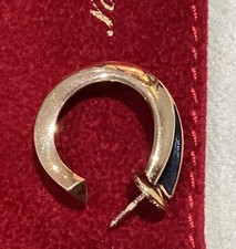 CARTIER hoop earrings, 18ct