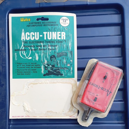 Vintage walco accu tuner - walco,