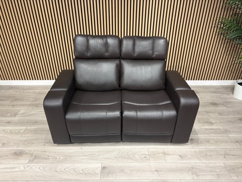Scs adstock leather seater - scs, 2