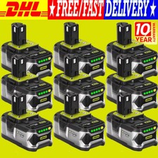 10X 18V 5Ah 6Ah 9Ah 12Ah Battery for RYOBI One Plus Lithium RB18L50 P108 Battery