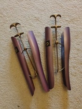 T Elliott & Sons Boot Shapers Burgandy Tall Boot Tree Stretchers Vintage