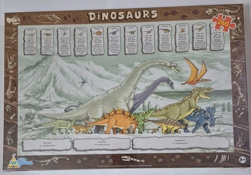 Dinosaurs puzzle little - dinosaurs,