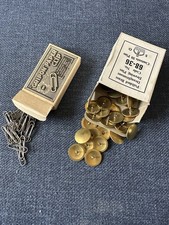 Vintage Brass Drawing Pins &