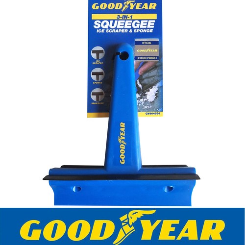 Goodyear car windscreen ice - car,