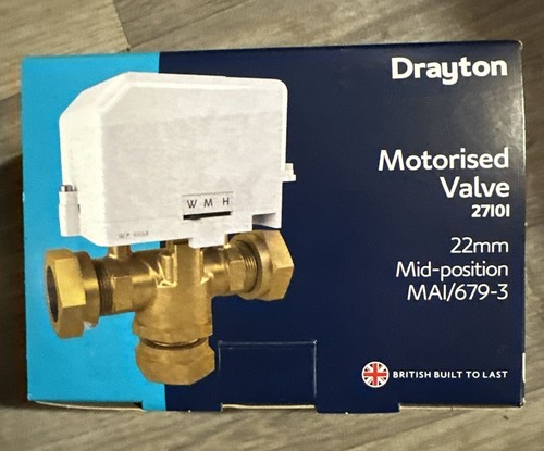 Drayton motorised valve 27101 - motorised,