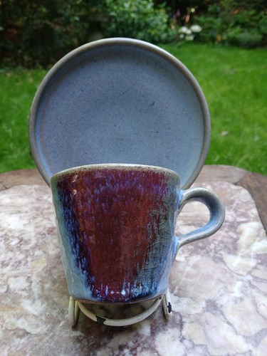 Studio pottery cup - cup, and