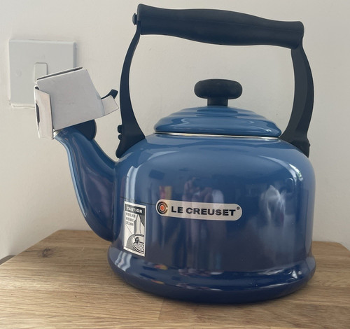 Creuset blue enamel - le,