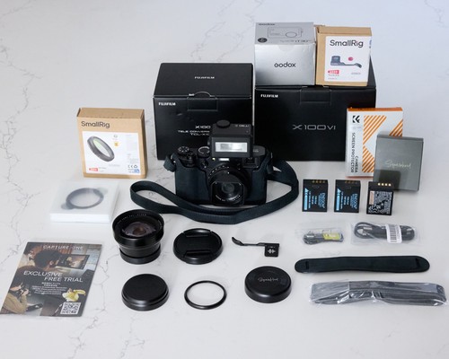 Fujifilm x100vi black camera - fujifilm,