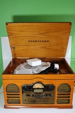 Stortford 6 in 1 Music Centre, CD & Record Player, Model 8714 USB