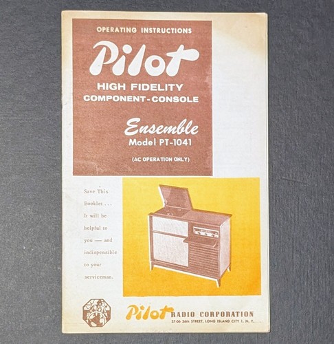 Vintage pilot high fidelity - vintage,