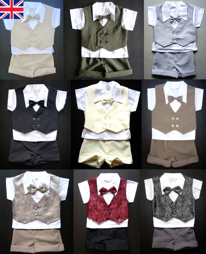 Baby boy shorts outfit wedding - boy,