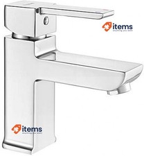 Ibergrif M11001 Basin Tap Single Lever Bathroom Sink Tap Chrome