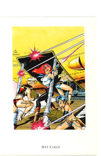 Dave Stevens HOT CARGO Art