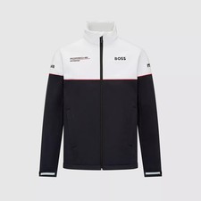 Bo*ss 2025 Team Hugo Waterproof Porsche UK Softshell coat Motorsport Jacket .NEW
