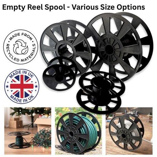 Empty reel spool - reel, for