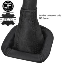 BLACK STITCH TOP GRAIN LEATHER