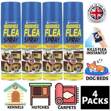 4X Flea Spray Killer Aerosol