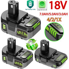 18V 7Ah 3Ah Battery for RYOBI One Plus Lithium RB18L50 P108 P104 P107 Battery