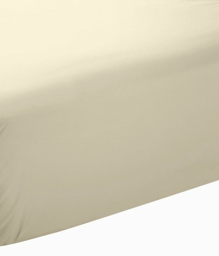 Emperor fitted sheet cream - fitted, 12"