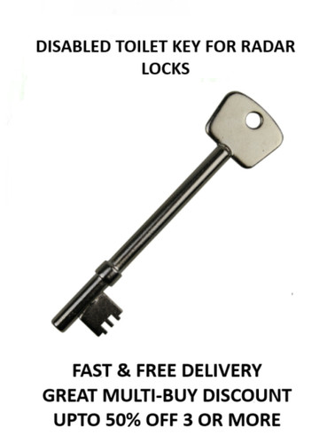 Disabled toilet key radar - disabled,