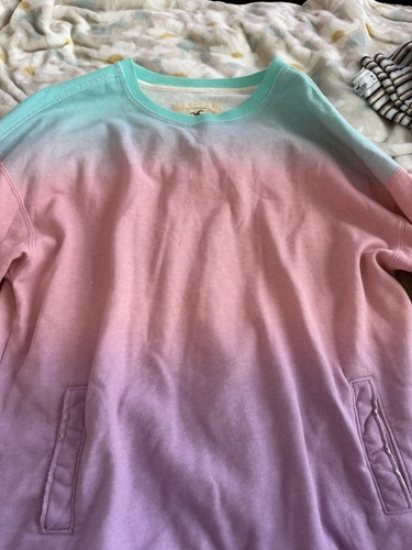 Hollister ombré hoodie size - hollister,