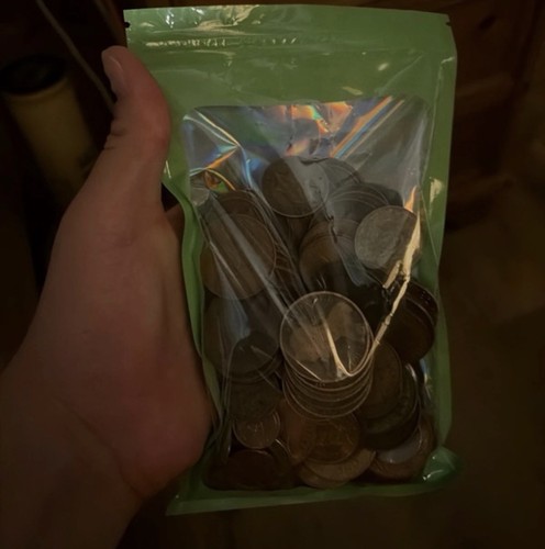 Bulk mixed old - mixed, coins