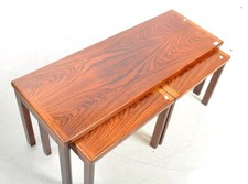 Vejle Stole Mobelfabrik - A mid century Danish nest of tables. 